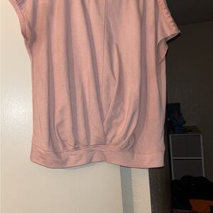 Boxy Pink Blouse with Relaxed Fit